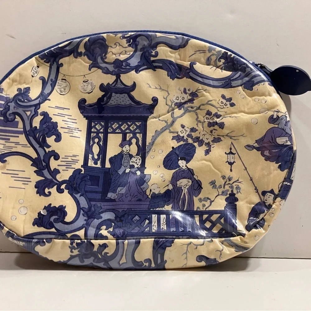 Nick & Nora cosmetic bag